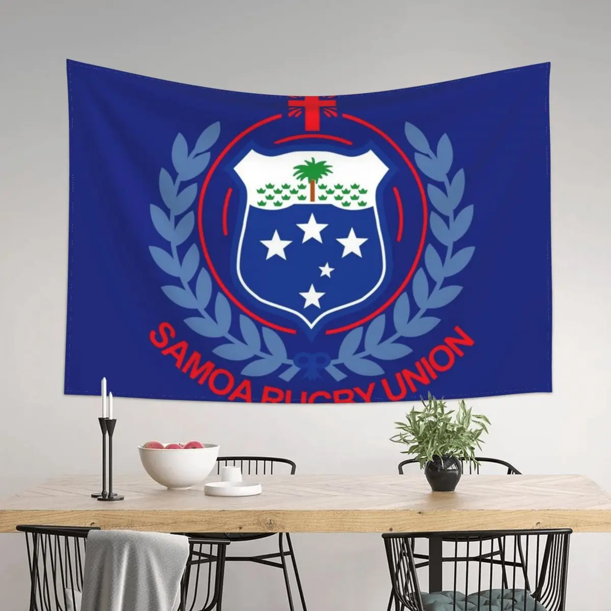 

Samoa rugby union Tapestry Decor For Room Outdoor Decor House Decor Custom Tapestry
