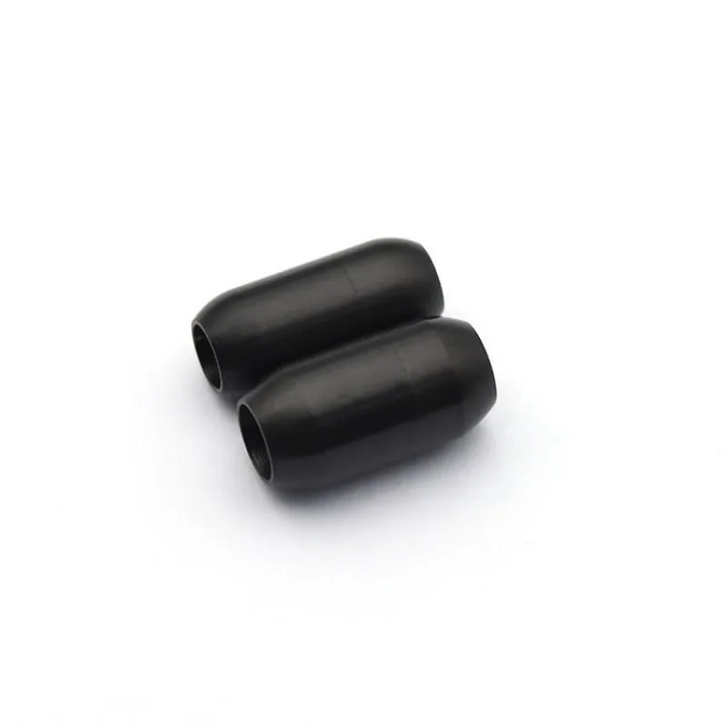 10pcs/Lot Wholesale Stainless Steel Magnetic Clasps Leather Cord Bracelet Magnet Buckle Necklace Diy Jewelry Making Accessories image 3