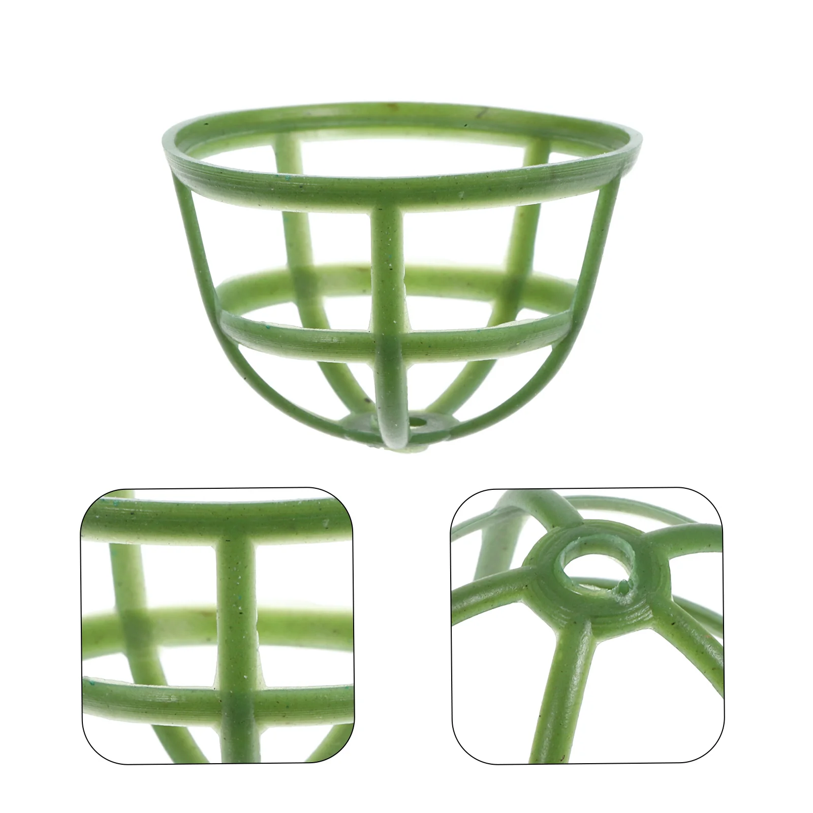 

100Pcs Floral Supply Base Rose Half Ball Cage Stable Reusable Flower Holders Wedding Party Bouquet Accessories Artificial Flower