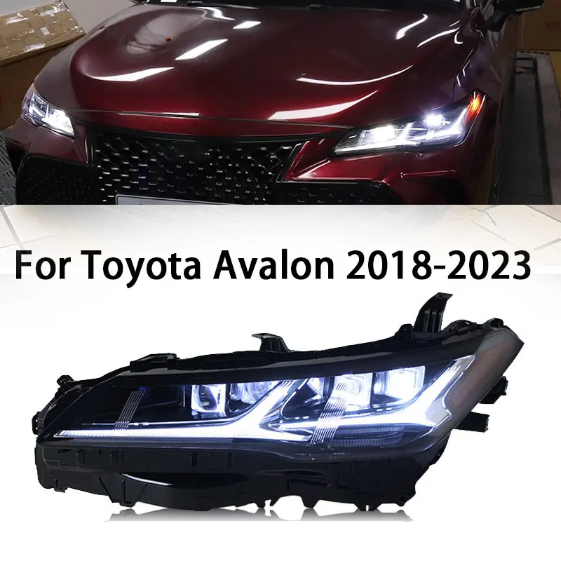 

Car Styling for Toyota Avalon Headlight 2018-2023 Avalon Head Light LED DRL Dynamic Turn Signal High Beam Projector Lens