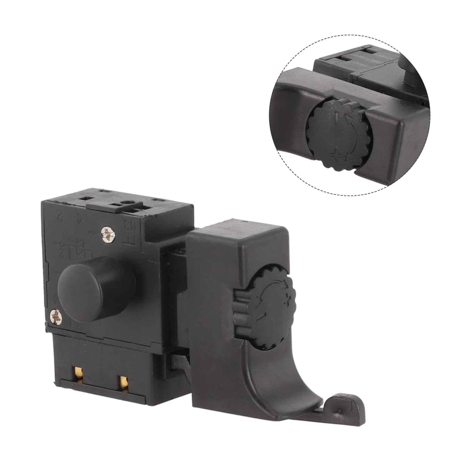 Drill Speed Controller Power Tool Trigger DIY Projects Plastic Shell Power Control Wide Range Of Applications Brand New Unused