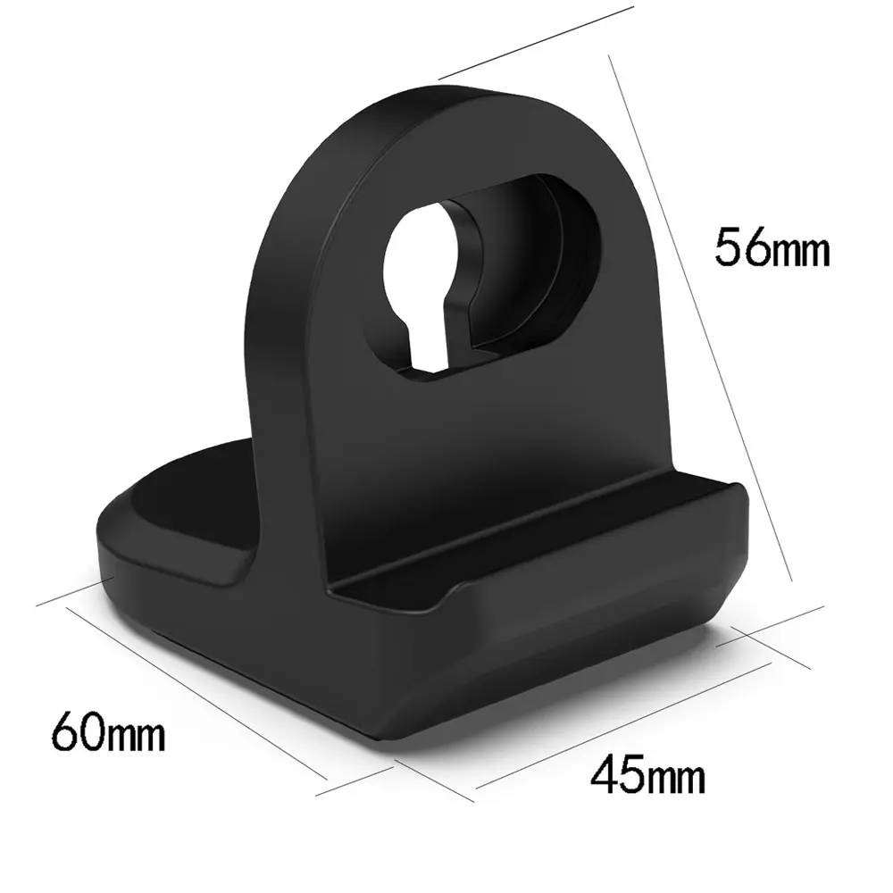 Soporte de carga de silicona para Huami Amazfit GTR 2, accesorios de reloj, soporte de cargador Universal, Amazfit Bip3, sin carga