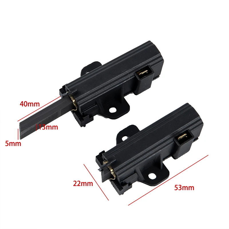 1PCS Washing Machine Sole Motor Carbon Brush For Electrolux Zanussi AEG 4006020152 5*13*35mm