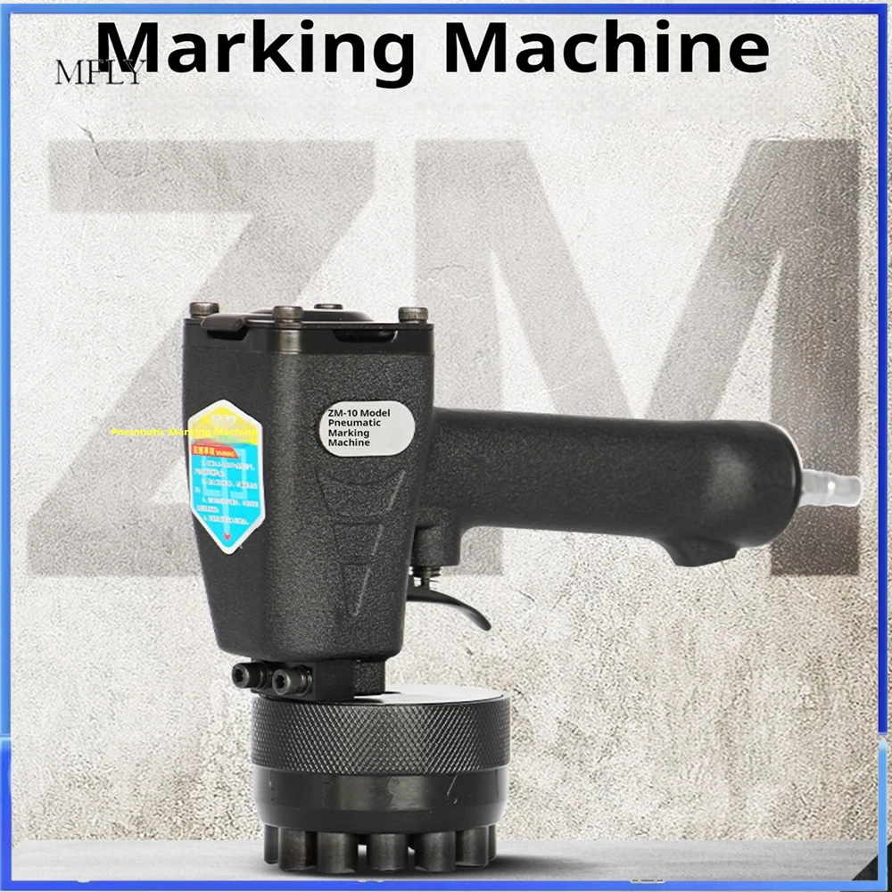 Portale Pneumatic Impact Marking Machine,metal Plate Coder Marker,0-9numbers+2 Alphabet,customized Coding Machine