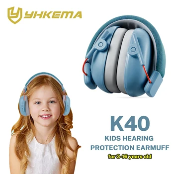 سماعات أذن مطورة لحماية الأذن للأطفال وخاصية إلغاء الضوضاء، غطاء للأذنين لحماية السمع SNR 27dB للتوحد والأطفال والأطفال الصغار