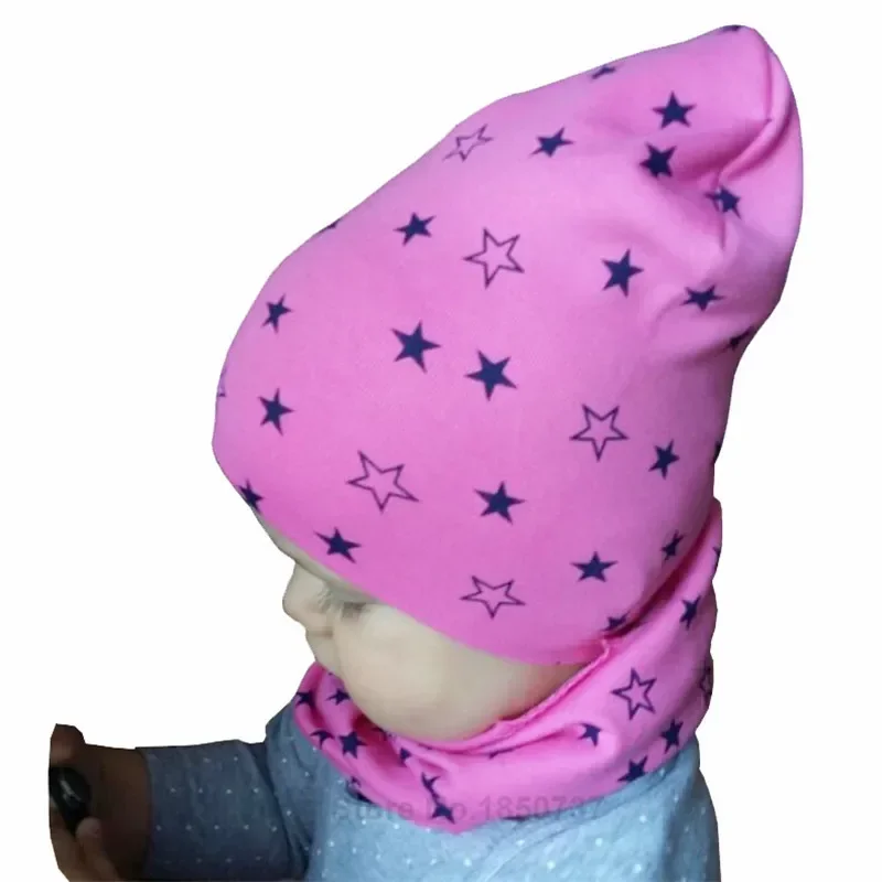 Cotton Infant Cap Scarf Baby Hats for Boy Spring Autumn Winter Baby Hats for Girl Toddler Hat Children Bonnet Baby Beanies