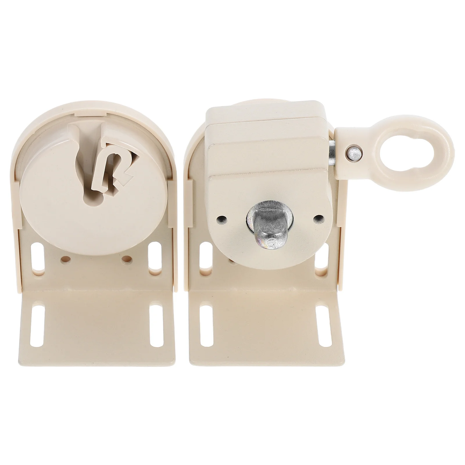 

1Set Roller Shade Bracket Replacement Part Cordless Crank Kit for Indoor Outdoor Use Adjustable Angle Roller Blind Mounting