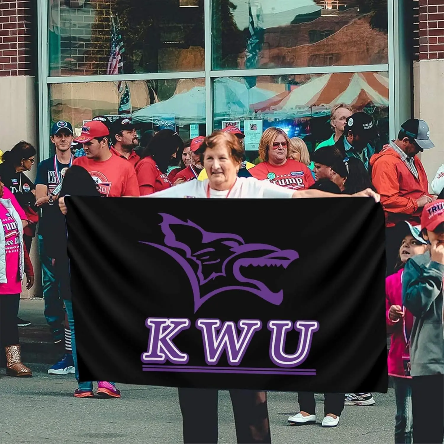 Kansas Wesleyan University Breeze Flag Outdoor Flags Home Flag Garden Flag 3 ;X 5; Ft