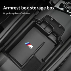 Car Central Storage Box Organizer Accessories For BMW G30 G38 G20 G11 G12 G01 G02 G05 G06 F10 F11 F18 F48 F49 X1 X3X4 X5X6X7 LHD