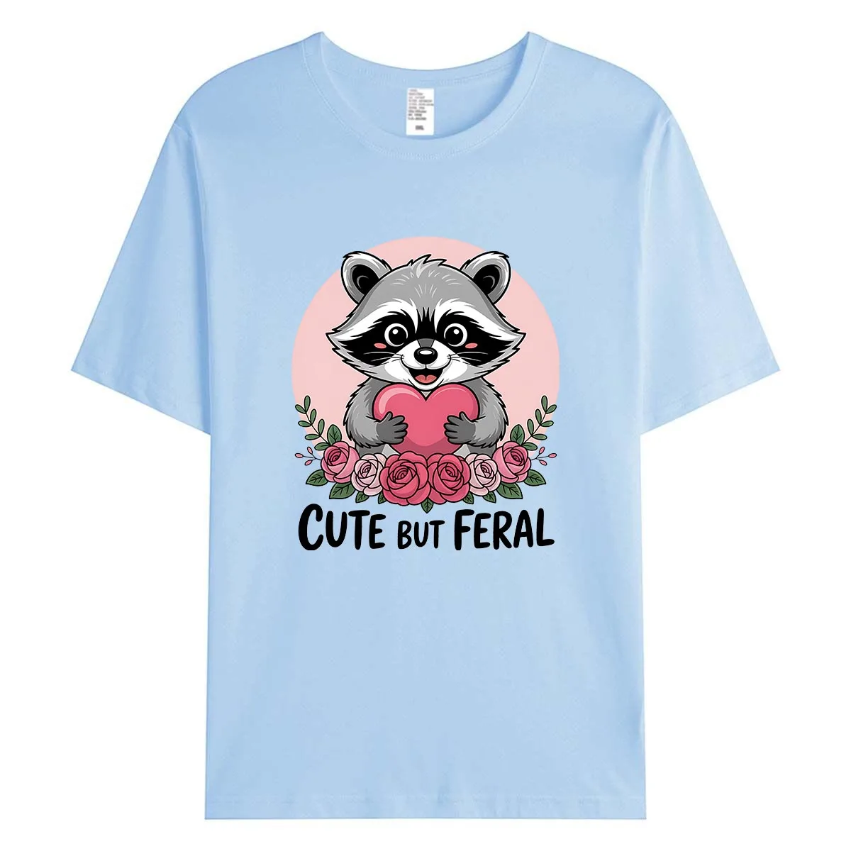 

Women's Tee Cotton T-shirt New Graphic Print Crewneck Fashion Short Sleeve Tshirt Summer Lady Tops Soft & Breathable Loose Fit