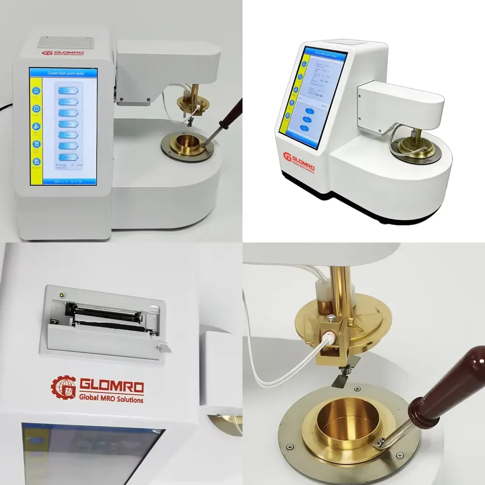 

GLO-BS9000 Oil Closed Cup Flash Point Tester Automatic Closing Flash Point Equipment Device Machine