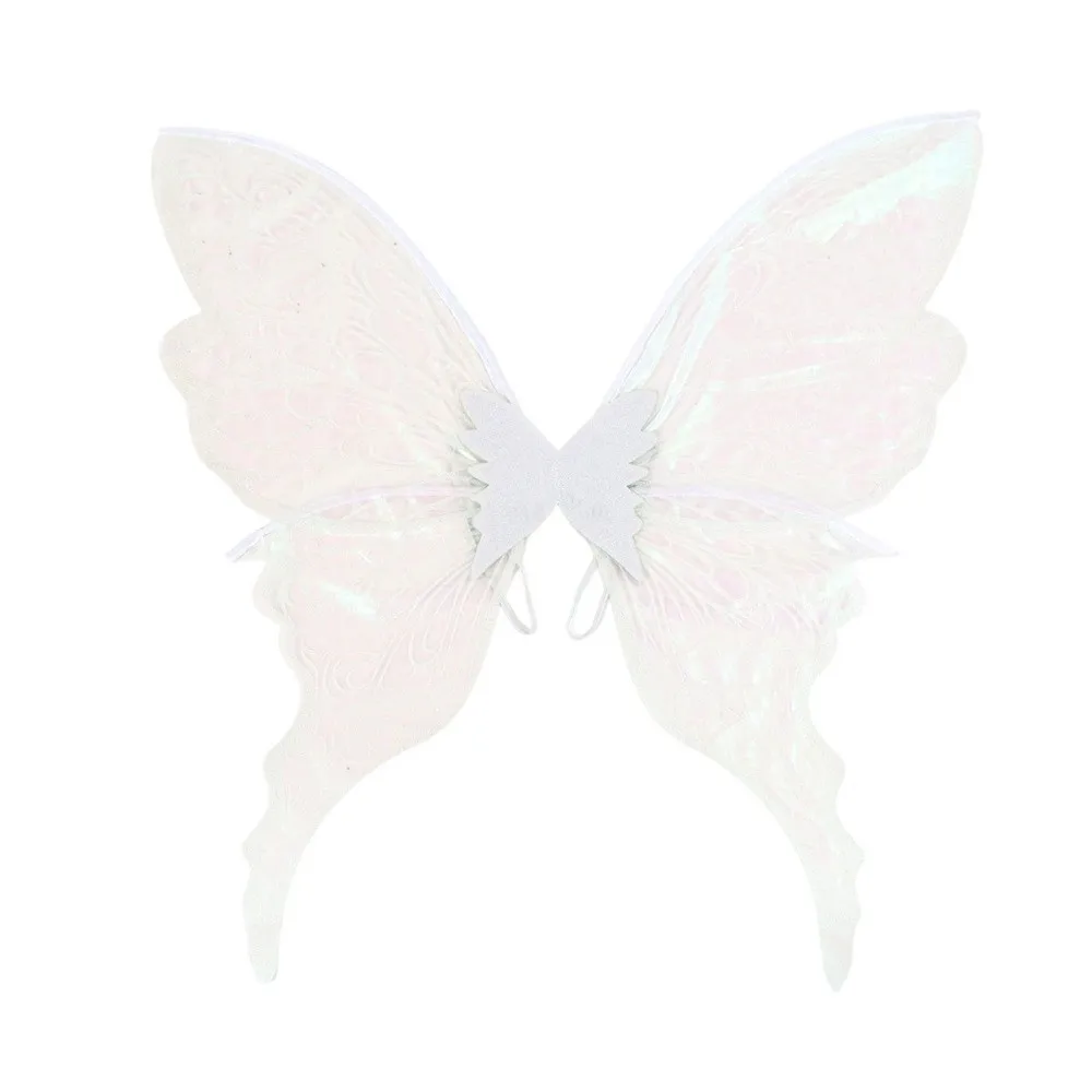 New Plastic Material Fairy Wings Sparkling Realistic Butterfly Wings Lightweight Multicolor Elf Wings Gift