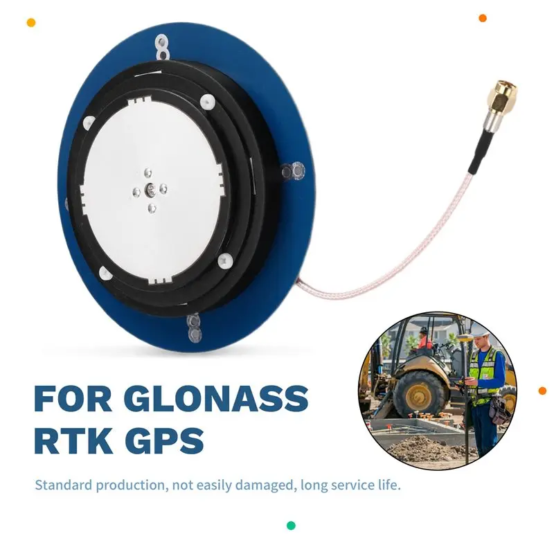 M93K-2X High-Precision GNSS Antenna For Glonass RTK GPS Beidou Galileo Compact Waterproof For Mapping,Driving School