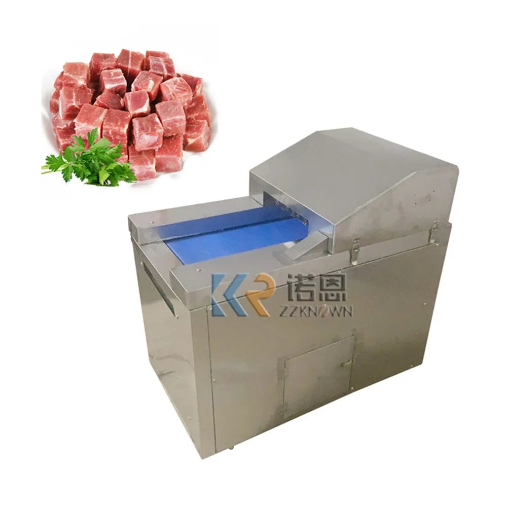 

Commercial Meat Dicer Machine Frozen Meat Dice Cutting Machine Chicken Beef Pork Cube Cutter