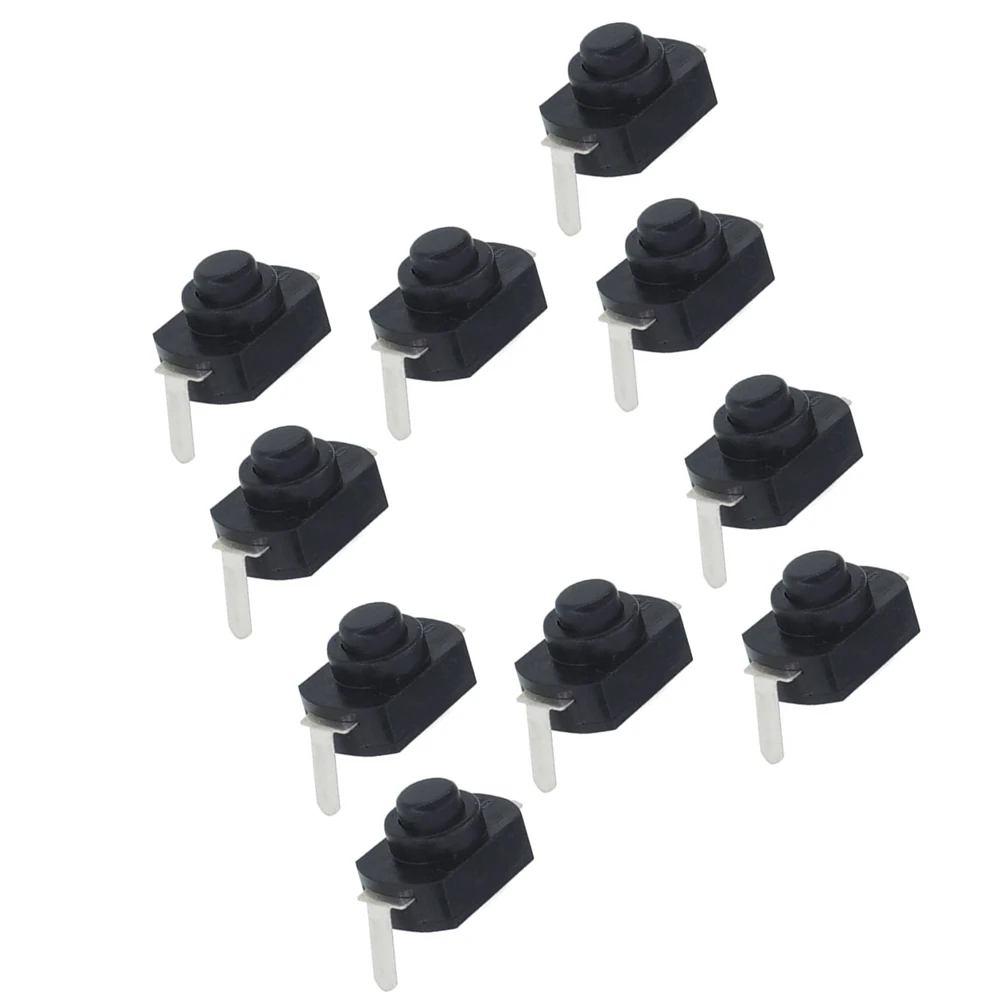 Application Small Switch Connector Push Button 2 Pin Small Torch Switch Replaceable Part 2 Pin Terminal