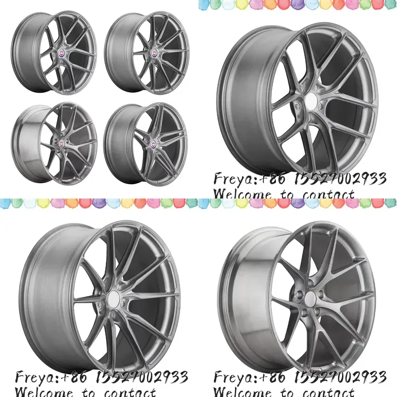 19 20 21 Inch 19x9.5 20x11 Forged Track Wheels Split 5 Spoke Concave Lightweight Custom Finish 5x112 5x120 for M3 M4 C63 R8