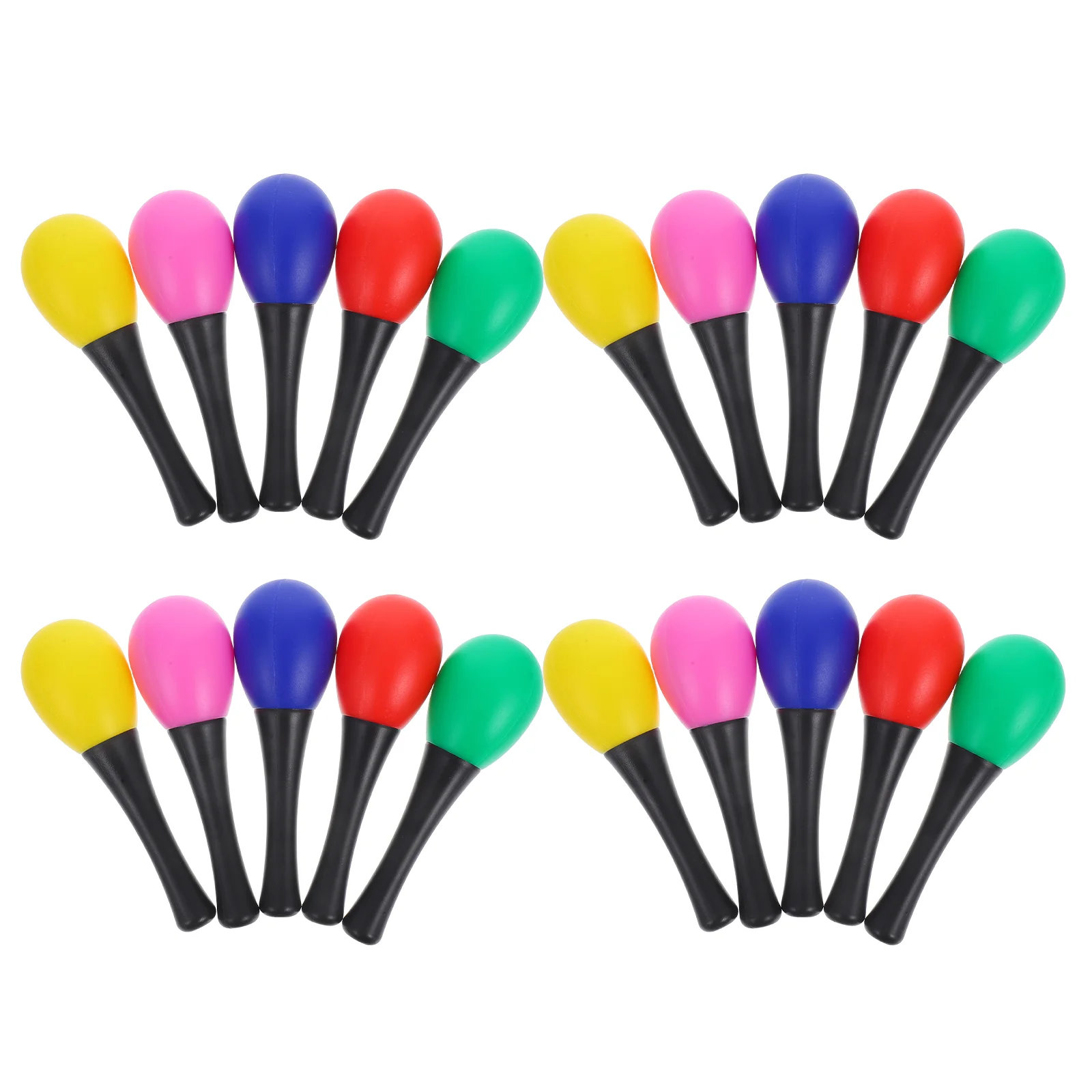 

10 Pairs Toy Music Toys Percussion Musical Egg Maracas Shaker Shakers Whisk Baby