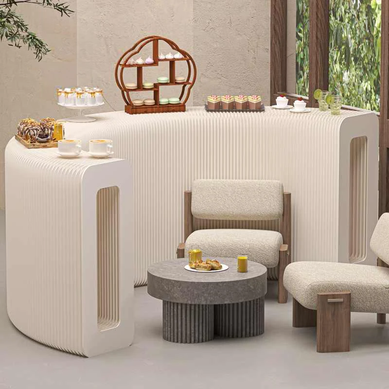Customization New Paper Booth Folding Portable Wedding Display Shelf Exhibition Store Arch Bridge Display Racks