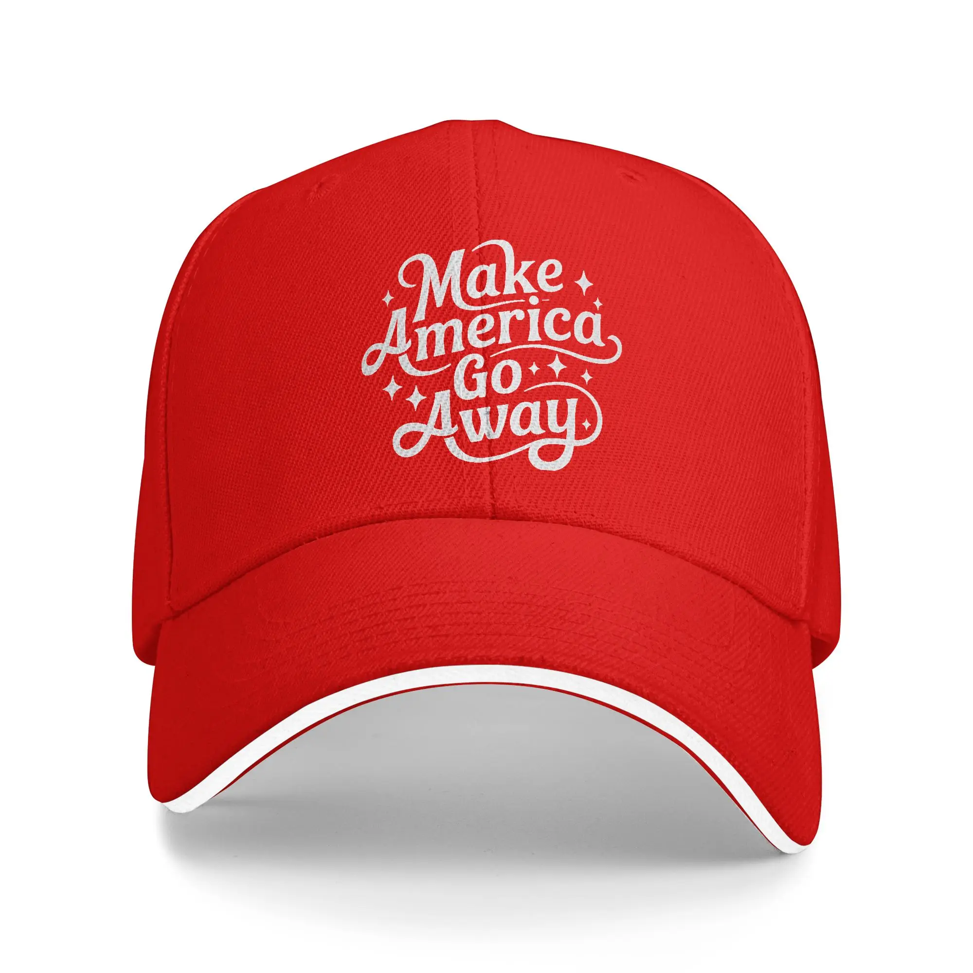 Gorra Unisex 'Make America Go Away', Gorra de Moda MAGA, Gorra Greenland, Gorra de Papá, Gorras Ajustables con Cierre a Presión, Gorra de Béisbol