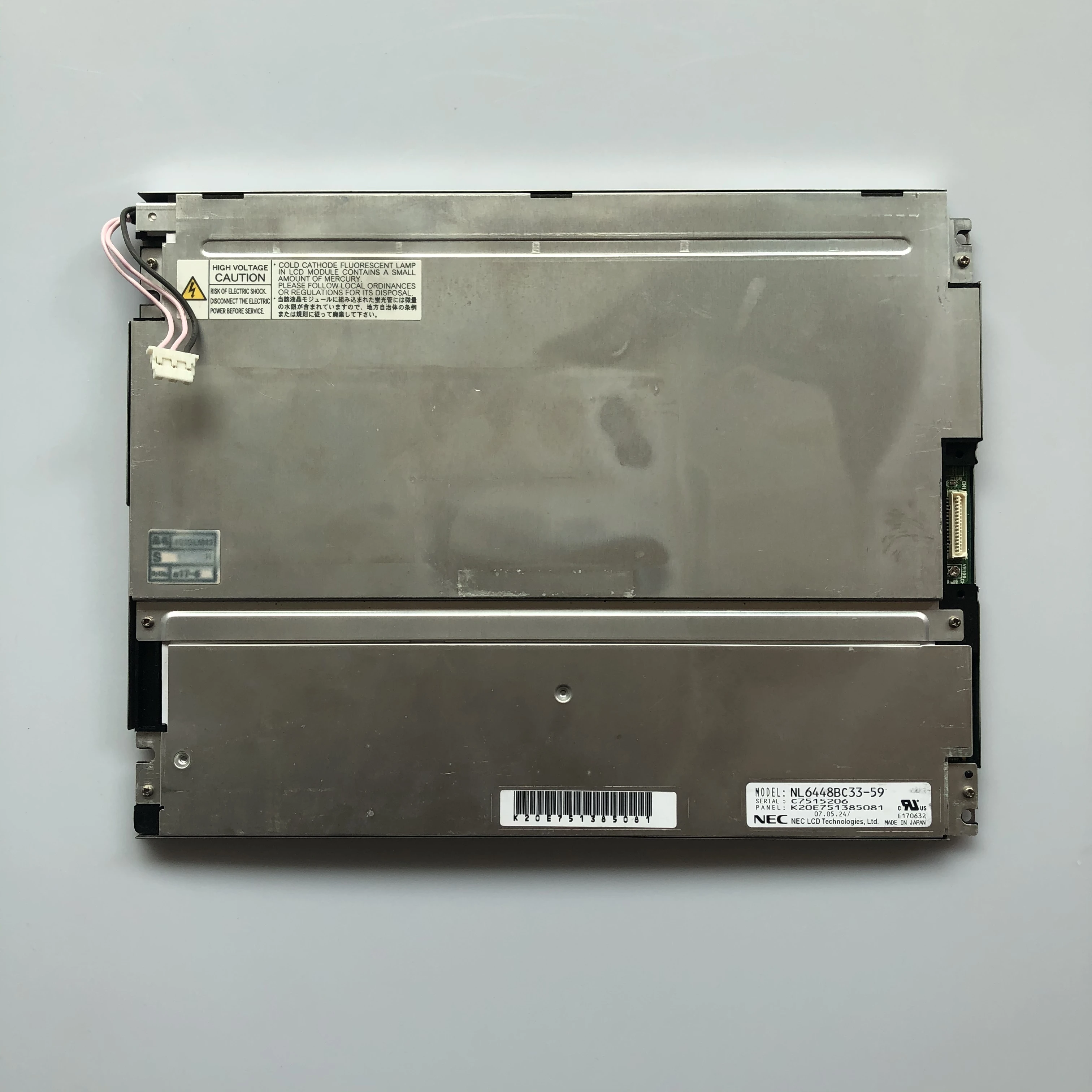 

LCD NL6448BC33-46 NL6448BC33-53 NL6448BC33-54 NL6448BC33-59 NL6448BC33-59D Original 10.4 Inch LCD Display Screen Panel 640×480