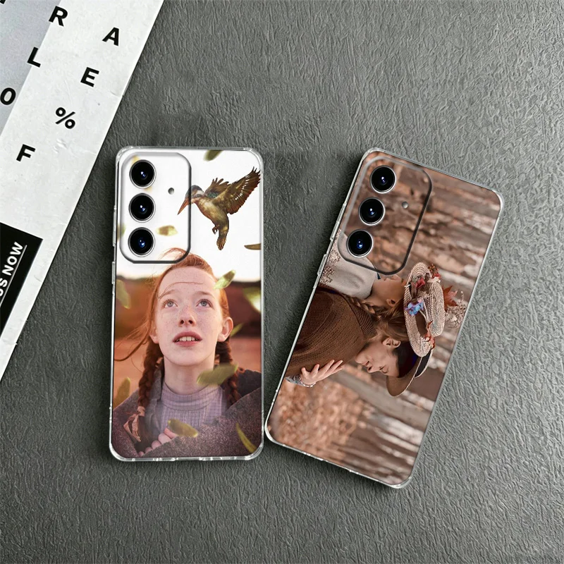 Anne With an E Phone Case for Samsung A53 A52S A33 A32 A32 A22 A13 A12 Galaxy A04E A03S Core A02S A50S A51 A71 A73 A72 M02 M22 F