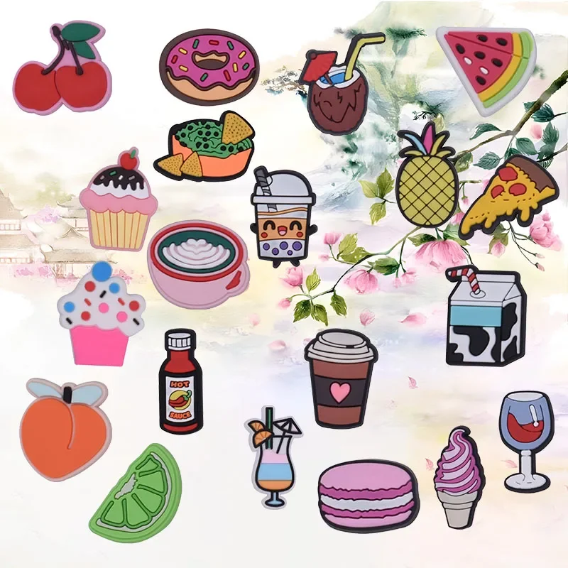 

Подвески для обуви Crocs, аксессуары, подвески для обуви с ананасами, украшения для крокодилов, булавки, мужские аксессуары, джинсы, женские сабо, зажимы, значки