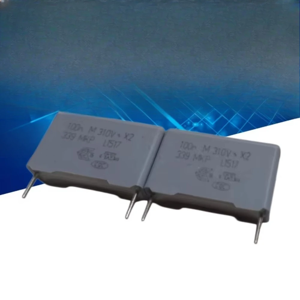 10PCS MKP339 0.1uf 310vAC 100nf u1 104 Brand new film capacitor 20% 15MM