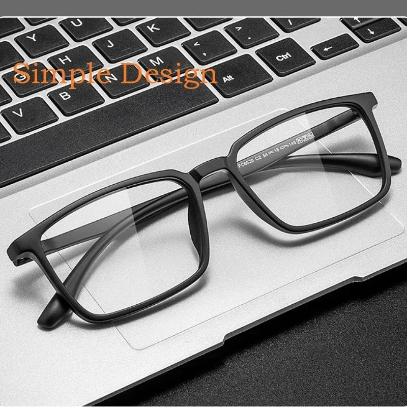 Fashion Retro Men's and Women's Eyeglasses Myopia Frame Small Ultra Light Flexible TR90 Optical Prescription Glasses 6620CF