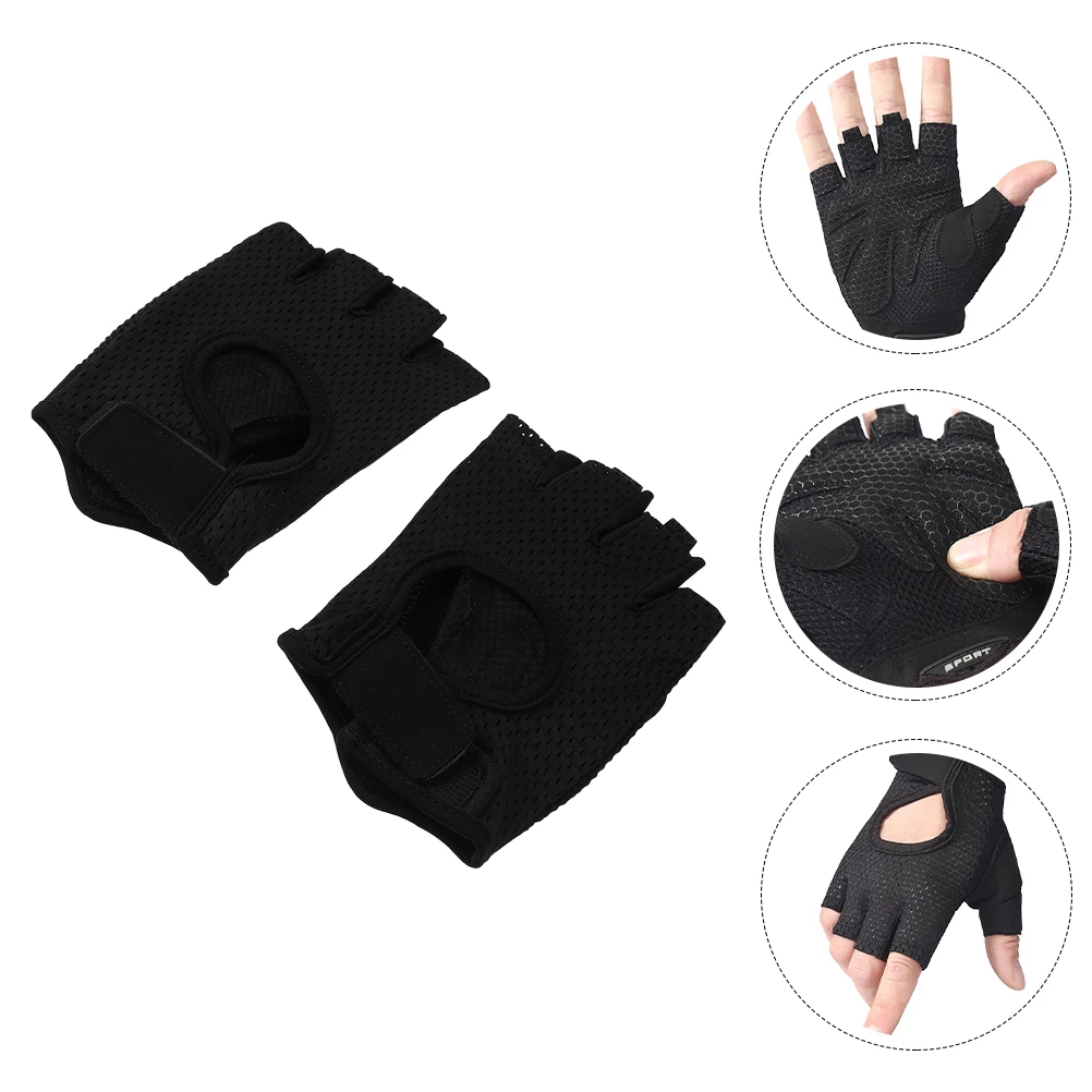 

1 Pair Breathable Training Workout Non-Slip Gym Gloves For Cycling Gloves Weightlifting Cycling Fitness Sports