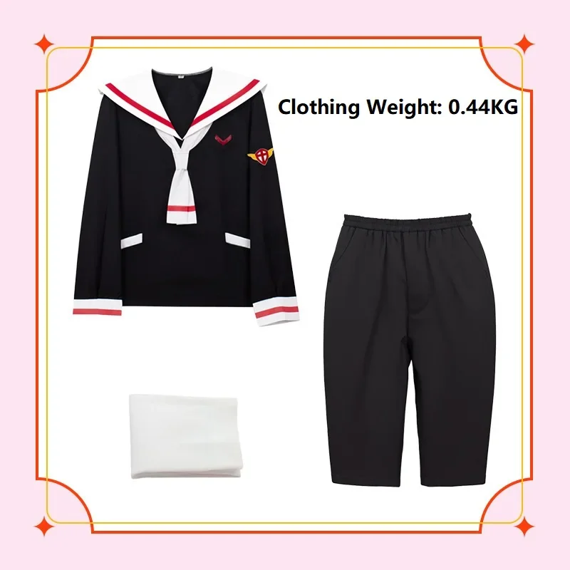 Uniforme scolaire Sakura Li Xiaolang pour filles, uniforme de marin, cosplay, carte magiche, performance sur scène