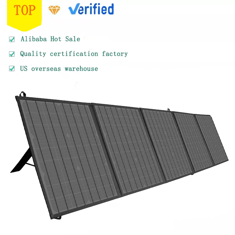 

US overseas warehouse outdoor flexible sun power foldable 100w solar panel