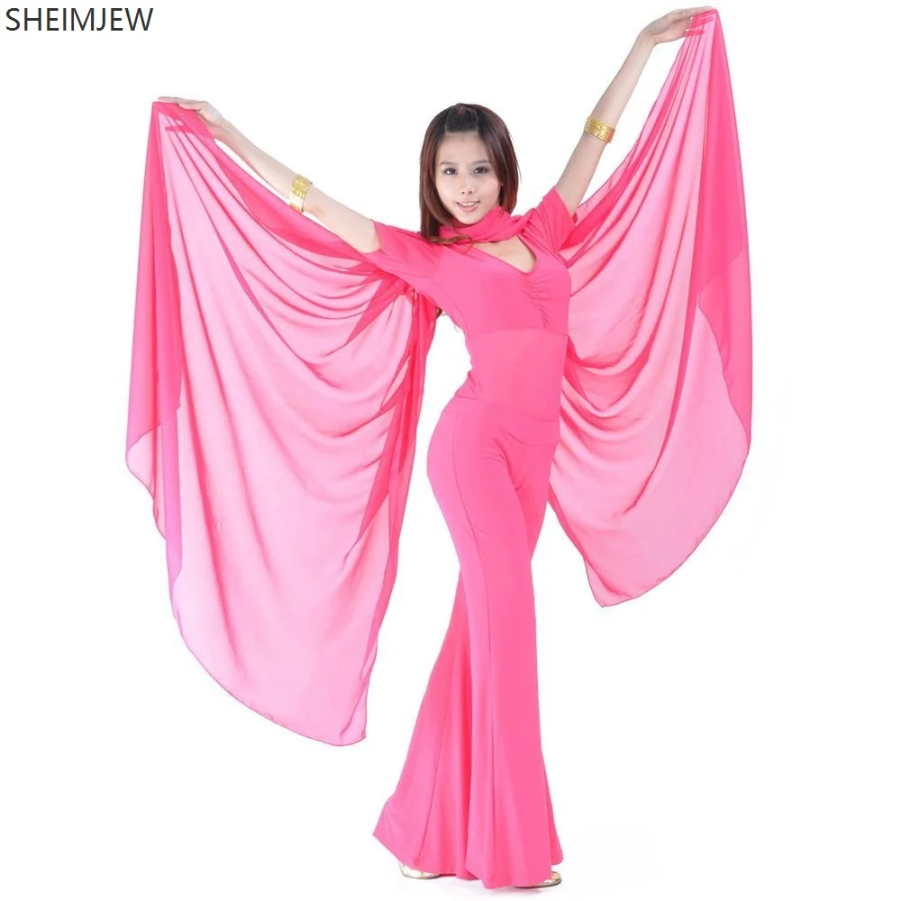 

Scarf Shawl Thailand Arabian Indian Belly Dance Chiffon Scarf Women's Hip Scarf Wrap Belt Dancer Skirt Women's Performance Set