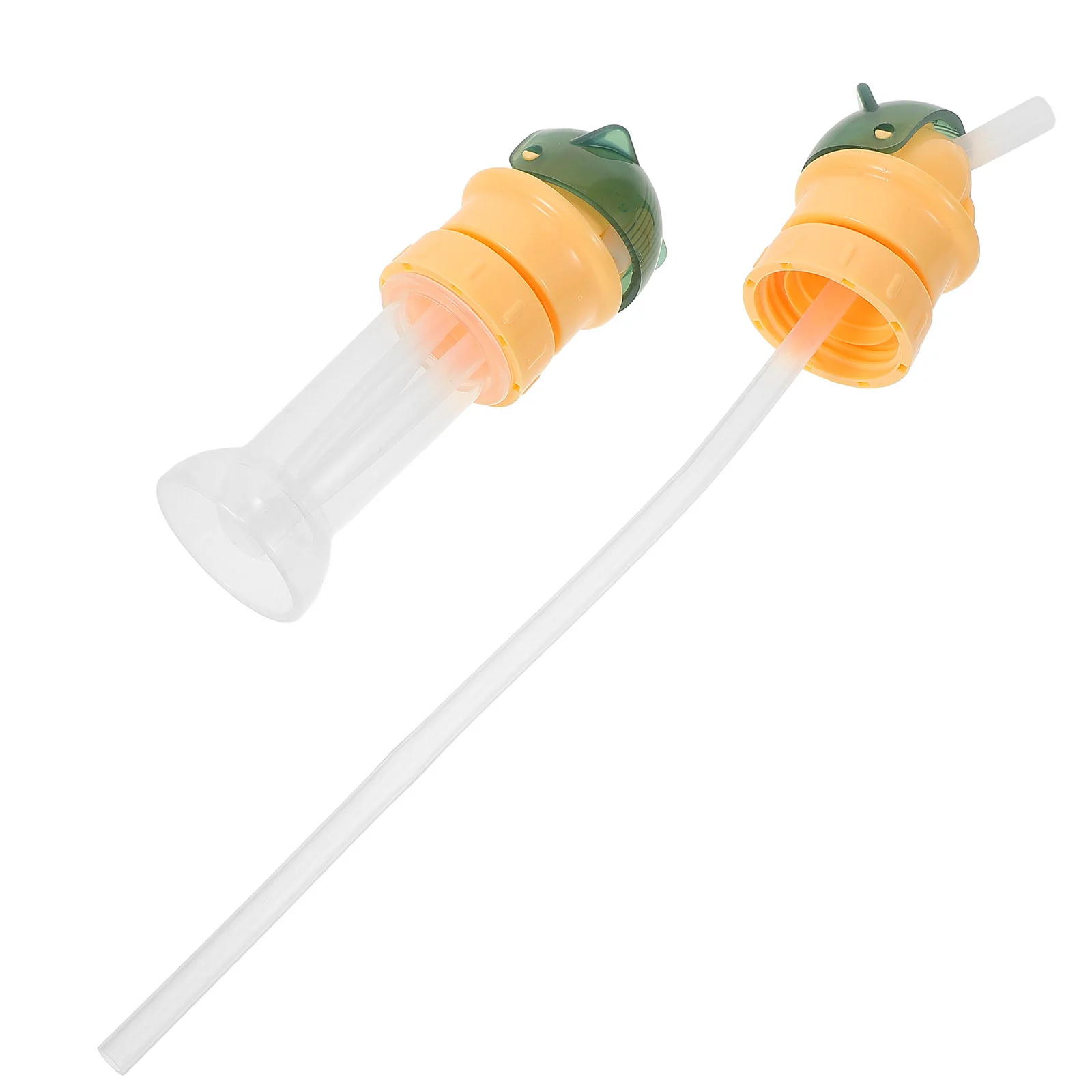 

2 шт. универсальные крышки для бутылок для небольших бутылок с водой с хорошим уплотнительным эффектом, крышки для перемещения напитков, бутылки с водой, соломинка