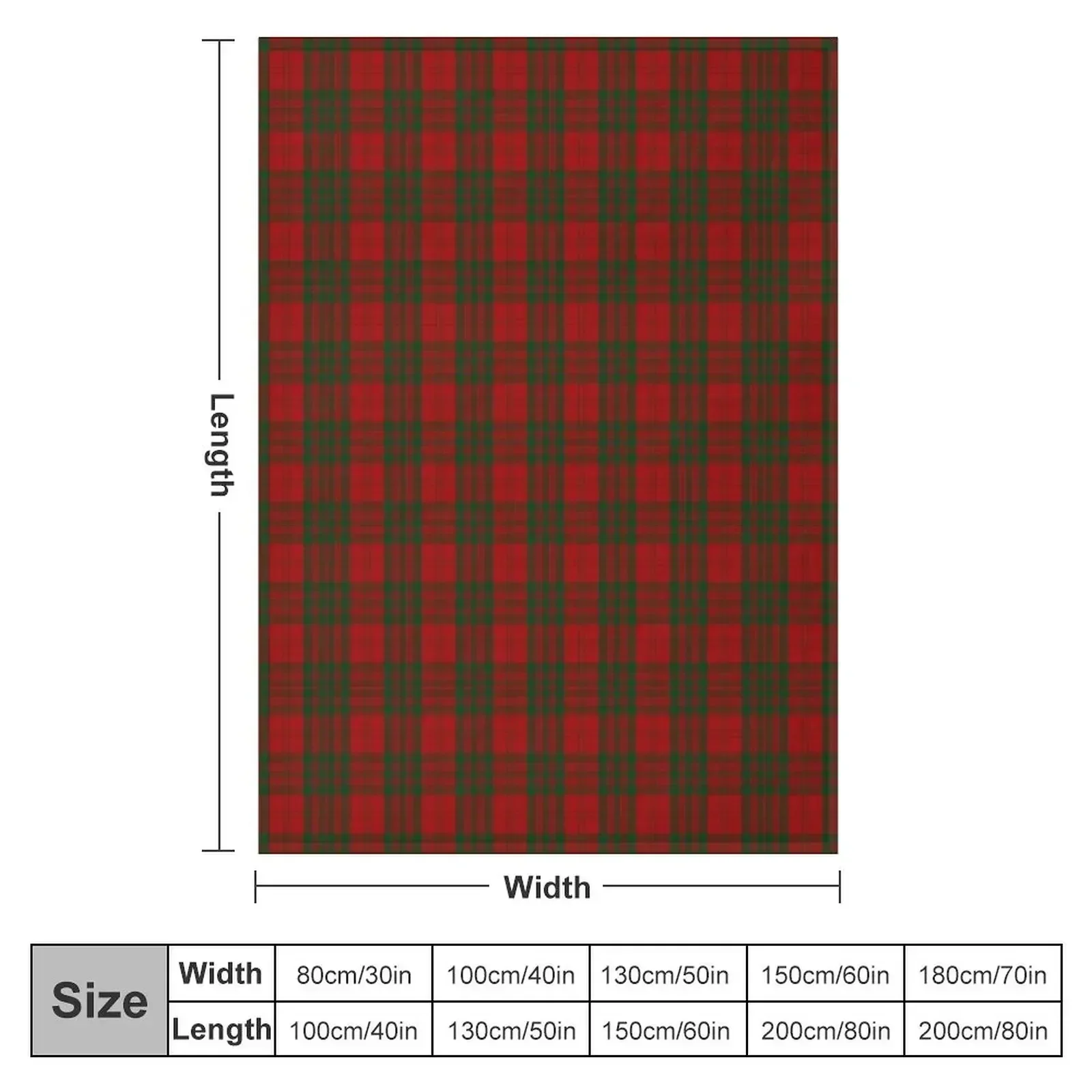 Livingstone Clan Tartan Throw Blanket for winter heavy to sleep Decoratives Soft Blankets