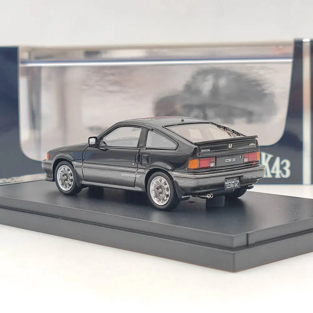 Mark43 1/43 Ballade Sports CR-X Si AS CF-48 Wheel Black PM4384SBK Resin Model Toys Car Limited Collection