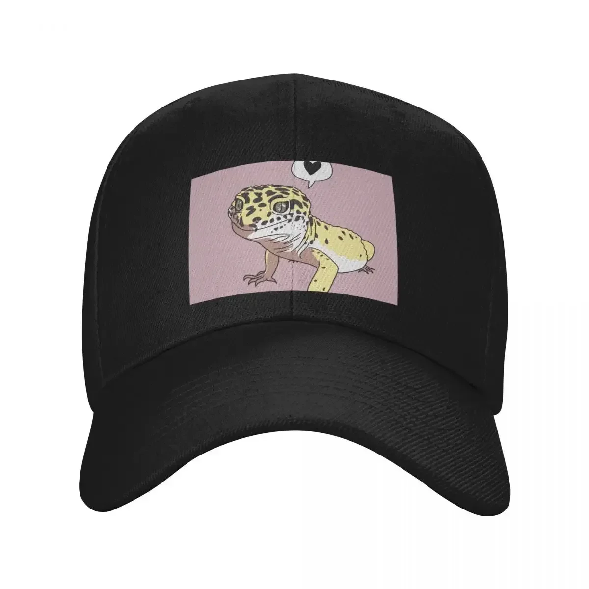 2026 Leopard Gecko Affection Baseball Cap Hat Baseball Cap New Hat Wild Ball Hat Dropshipping Men Golf Wear Women's