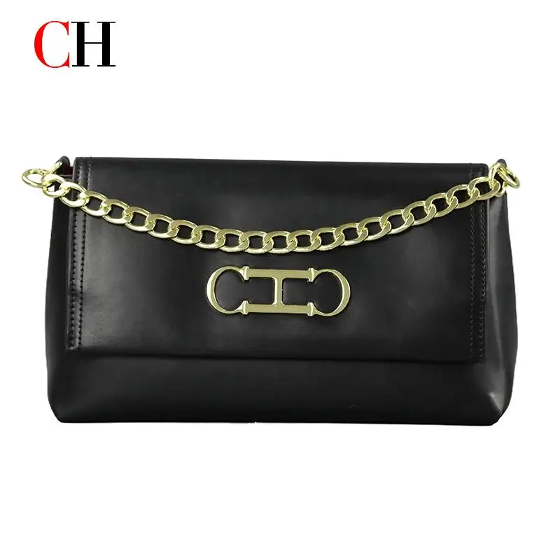 

CH Fashion Classic Women's New Shoulder Bag Solid Color Retro Style Party Date Women's Underarm Bag Niche Commuting Versatile