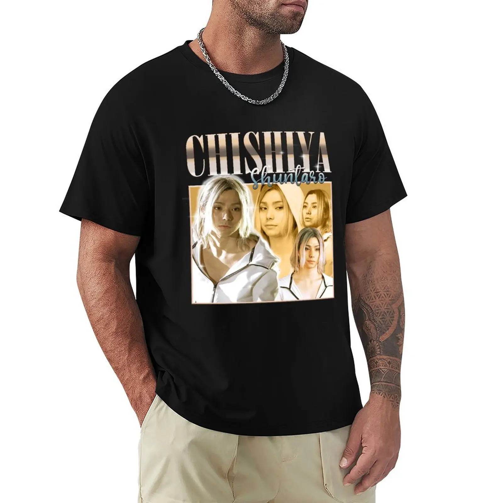 chishiya shuntaro T-Shirt Plus Size Non-Shrink T-Shirt