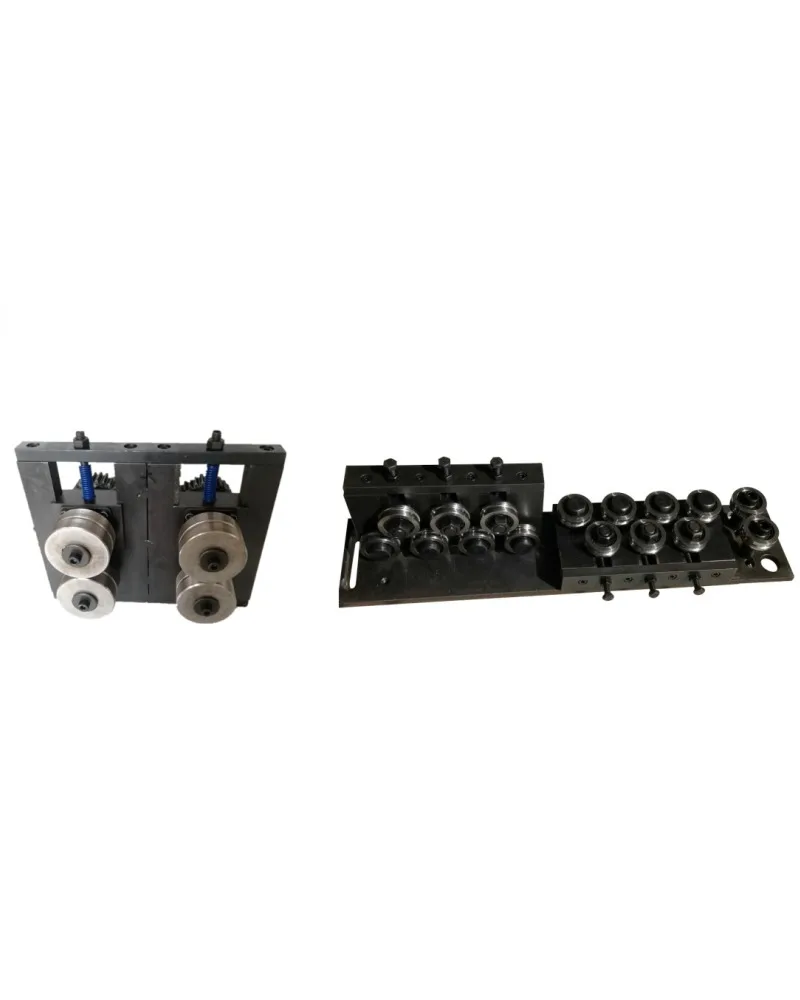 QIPANG JZQ 4-5mm 6-7mm two-group traction rollers feed drive wire straightened electric wire straightener machine