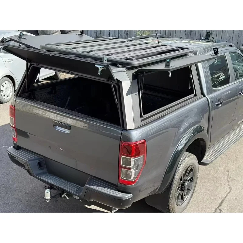 Premium Aluminum Alloy Topper Compatible With For Ram Tacoma Colorado NP300 Pickup Truck Bed Position