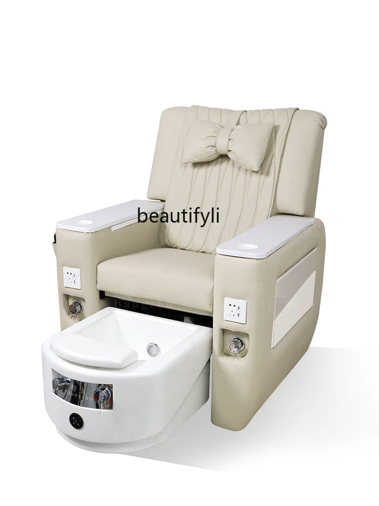 Nail Beauty Sofa Pedicure Chair Eyelash Tattoo Eyebrow Tattoo Foot Beauty Massage Couch Electric Pedicure Sofa