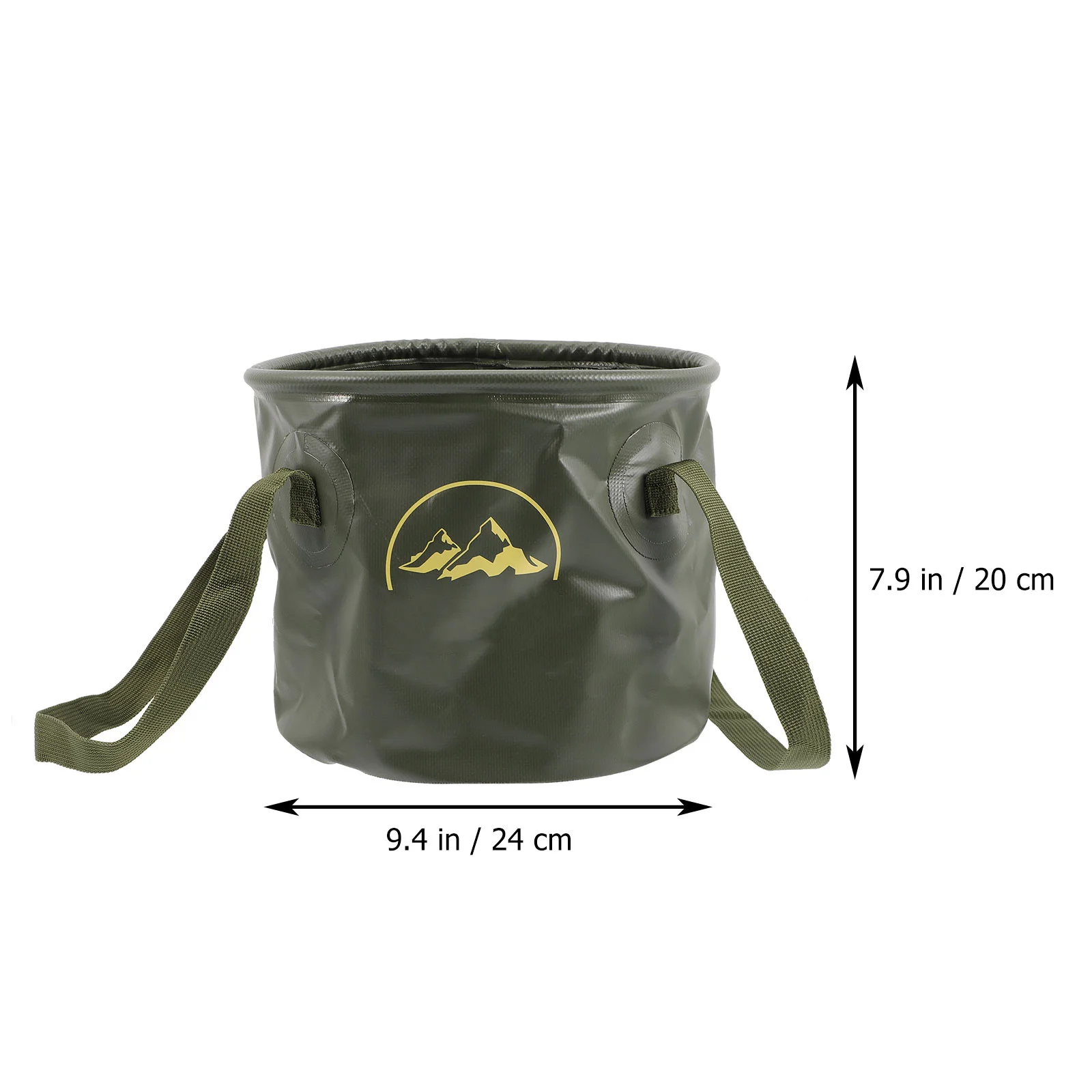 حوض غسيل متعدد الوظائف قابل للطي للتخييم في الهواء الطلق والمشي لمسافات طويلة وحوض استحمام القدم وتوفير المساحة وحوض مياه مدمج وخفيف الوزن