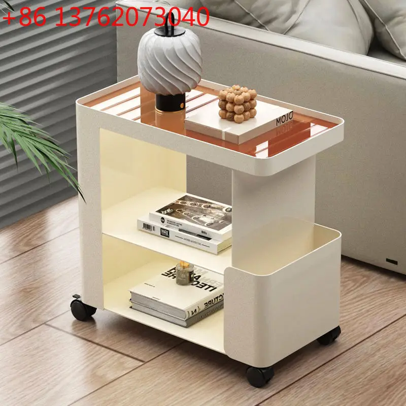 

Легкая роскошная гостиная, передвижная тележка, домашний диван из кованого железа