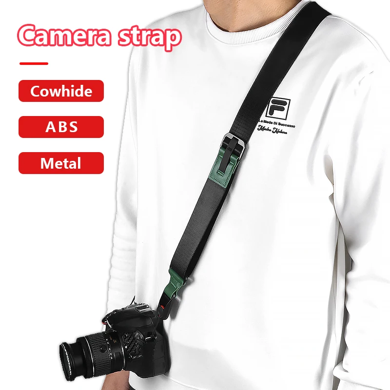 Quick Release Multifunctional Camera Shoulder Strap Belt For Canon EOS R5 R6 Nikon Z7 Z6 Sony A6400 A7M4 A7C Fuji XT4 Micro DSLR