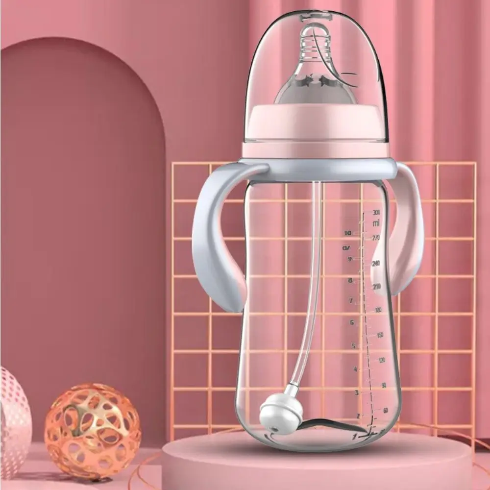 

Food grade High capacity Anti-drop Breast Milk Feeling Baby Bottle Milk Feeding Bottle Water Bottle Wide Mouth Feeding Bottle
