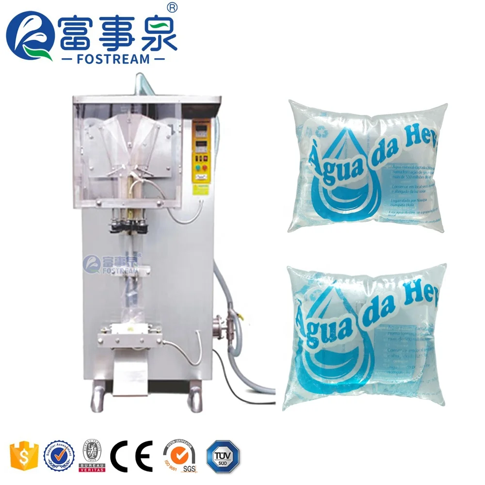 

Hot Sale in Africa Automatic Production Plastic Bag Drinking Sachet Pure Water Filling Packing Machine