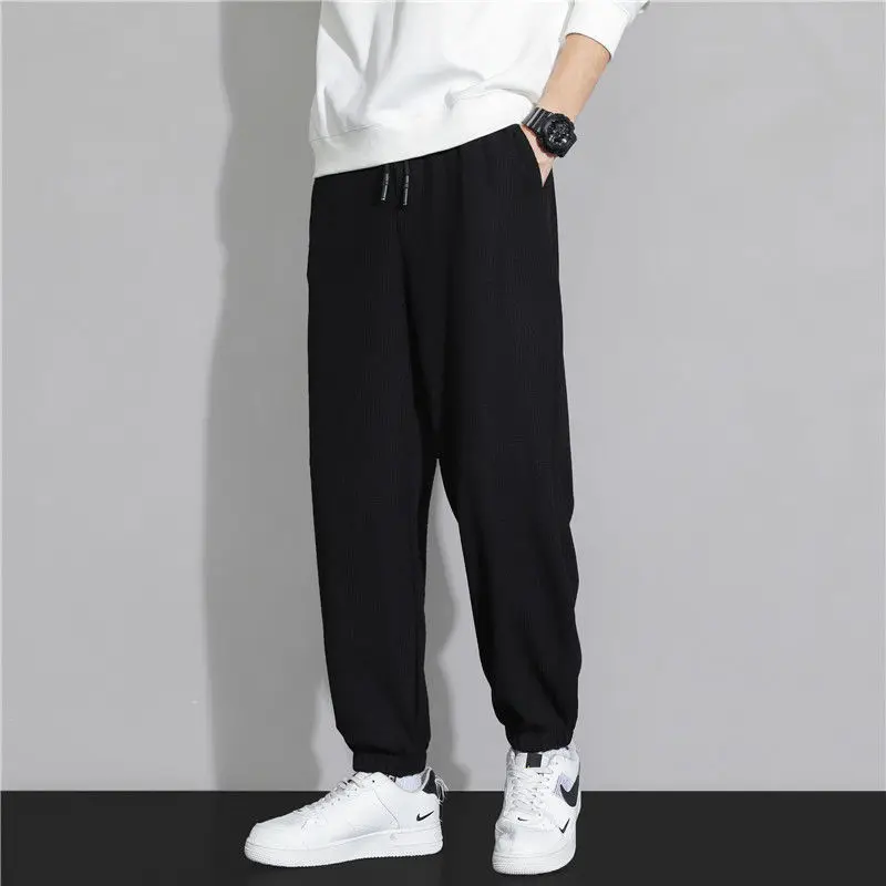 

Summer New All-match Sports Pants, Sweatpants, Loose-fitting Casual Trousers, Comfortable Straps Casual Sweatpants