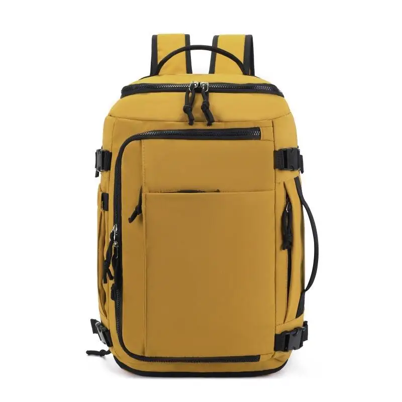 Travel Business Men's Backpack Large Capacity Lightweight Multi-Functional Computer Bag Easy Carry-On Durable Shoulder Bag