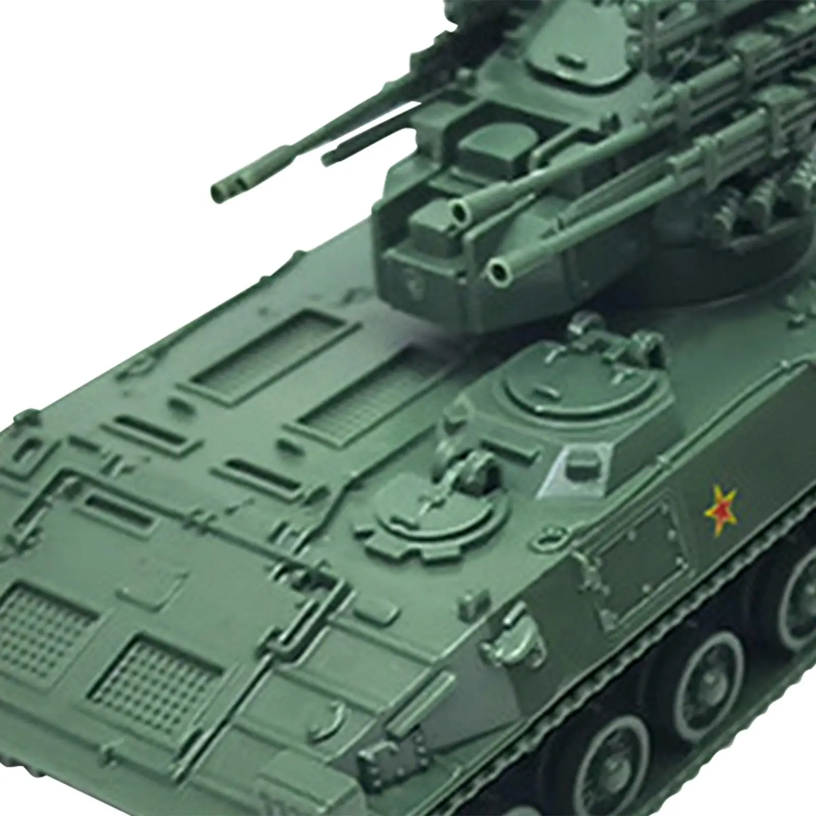 Tank Building Blocks 4D Armored Reconnaissance Vehicle Model 1 72 Scale Miniature Chariot DIY Kit for Home Office Decor