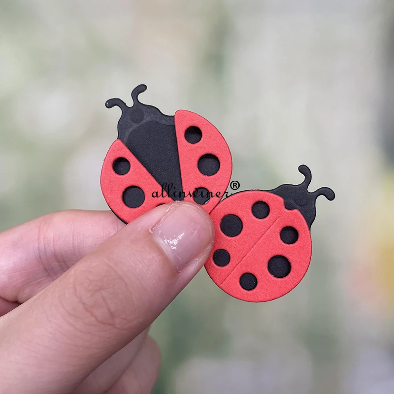 Ladybug Metal Cutting Dies Stencils Die Cut for DIY Scrapbooking Album Paper Card Embossing